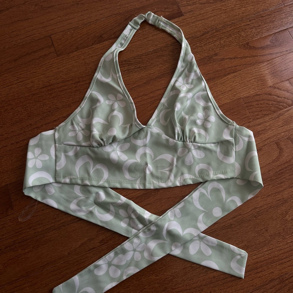 Altar’d State Floral Halter Crop Top